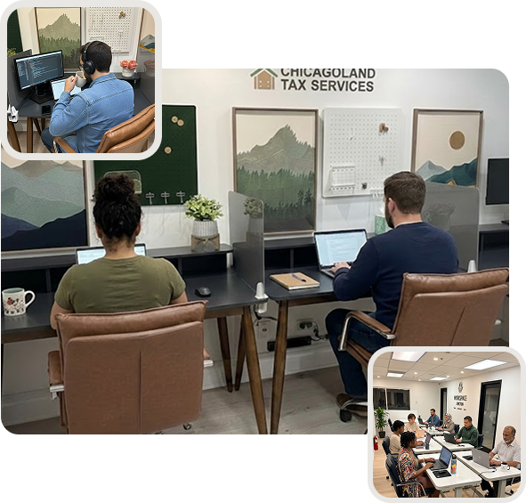 Modern flexible coworking space in Oakbrook Terrace designed for professionals